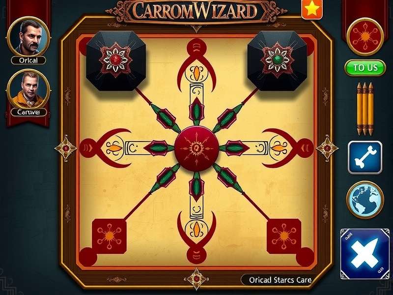 Carrom Wizard Control Scheme